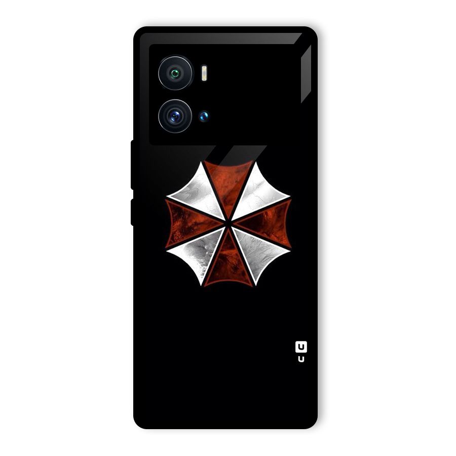 Umbrella Design Glass Back Case for Vivo iQOO 9 Pro