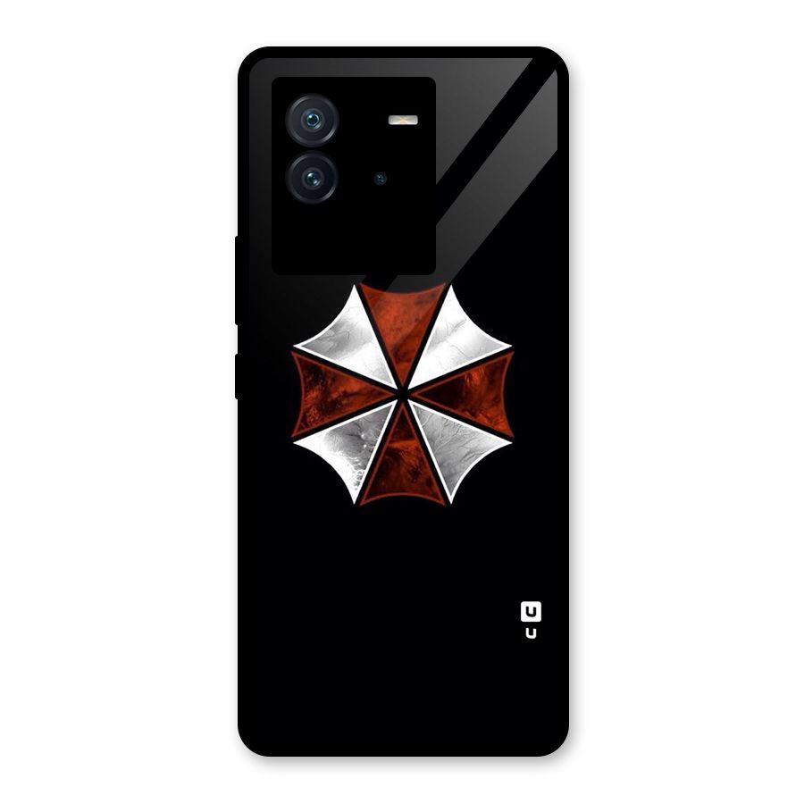 Umbrella Design Glass Back Case for Vivo iQOO Neo 6 5G