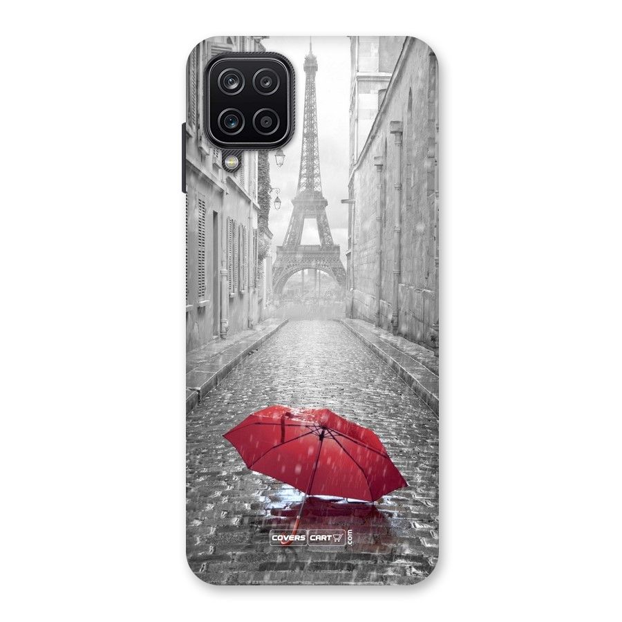 Umbrella Paris Back Case for Galaxy A12