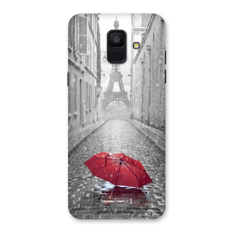 Umbrella Paris Back Case for Galaxy A6 (2018)