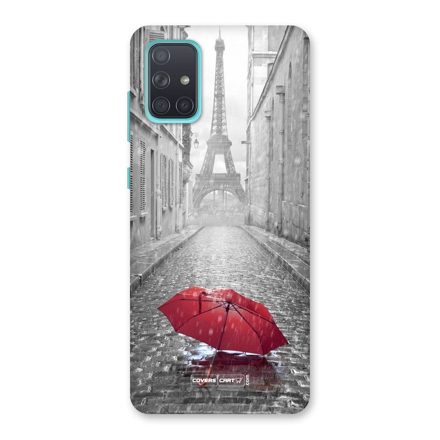 Umbrella Paris Back Case for Galaxy A71