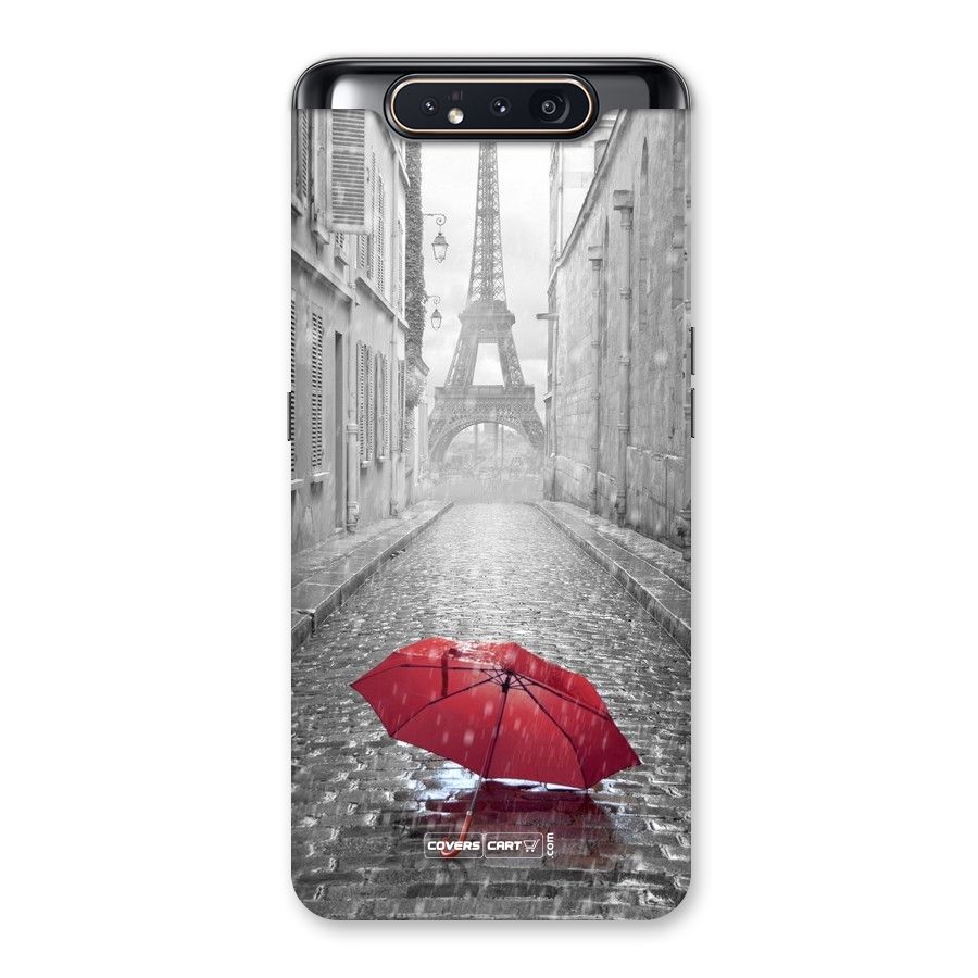 Umbrella Paris Back Case for Galaxy A80