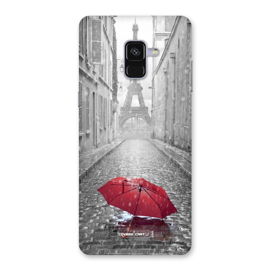 Umbrella Paris Back Case for Galaxy A8 Plus