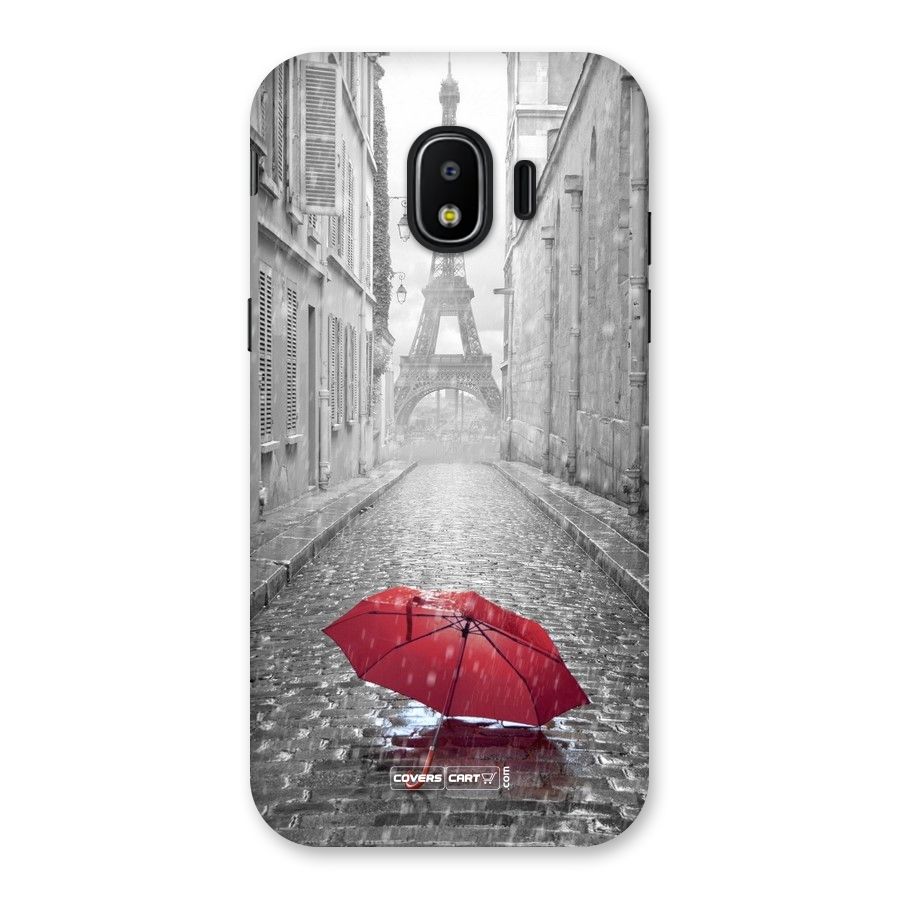 Umbrella Paris Back Case for Galaxy J2 Pro 2018