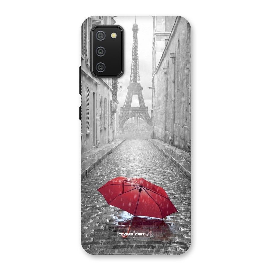 Umbrella Paris Back Case for Galaxy M02s