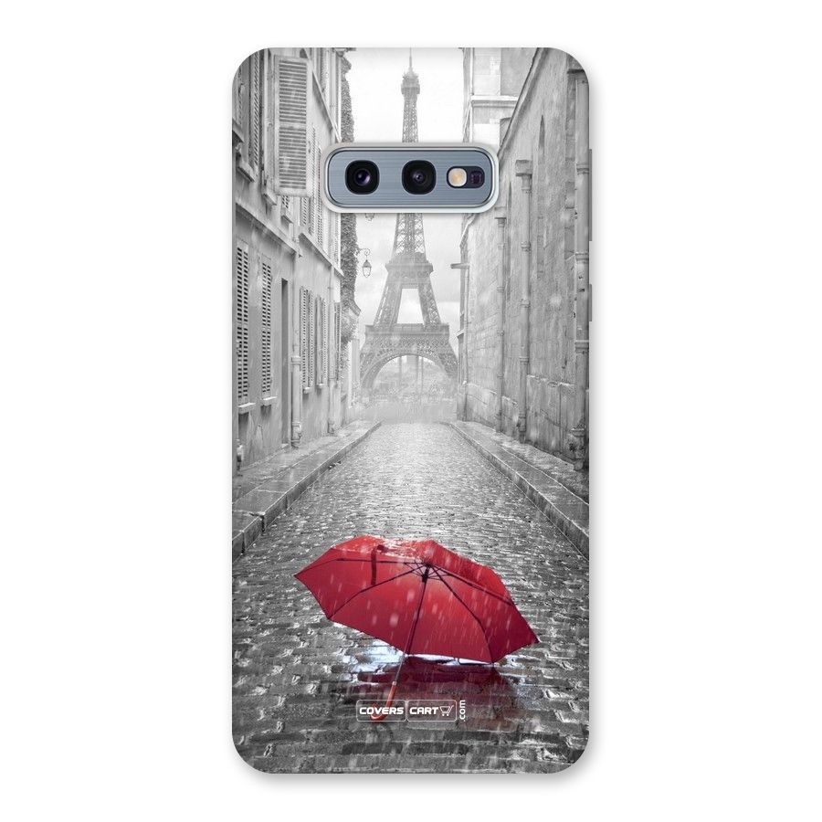 Umbrella Paris Back Case for Galaxy S10e