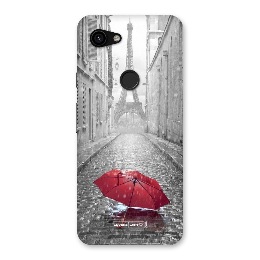Umbrella Paris Back Case for Google Pixel 3a