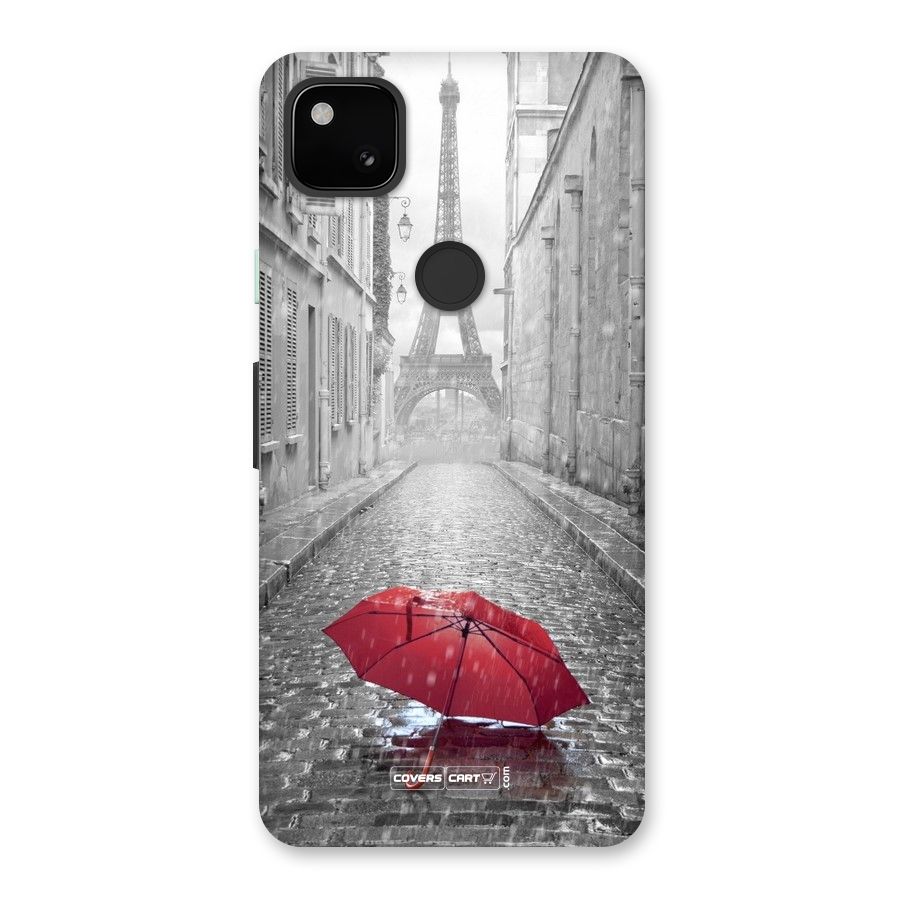 Umbrella Paris Back Case for Google Pixel 4a