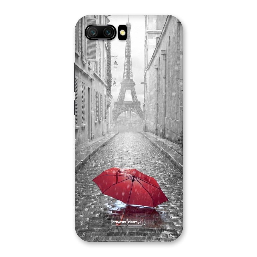 Umbrella Paris Back Case for Honor 10