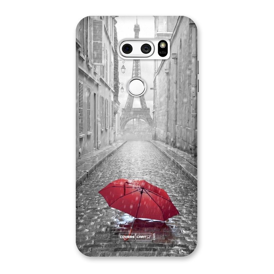 Umbrella Paris Back Case for LG V30
