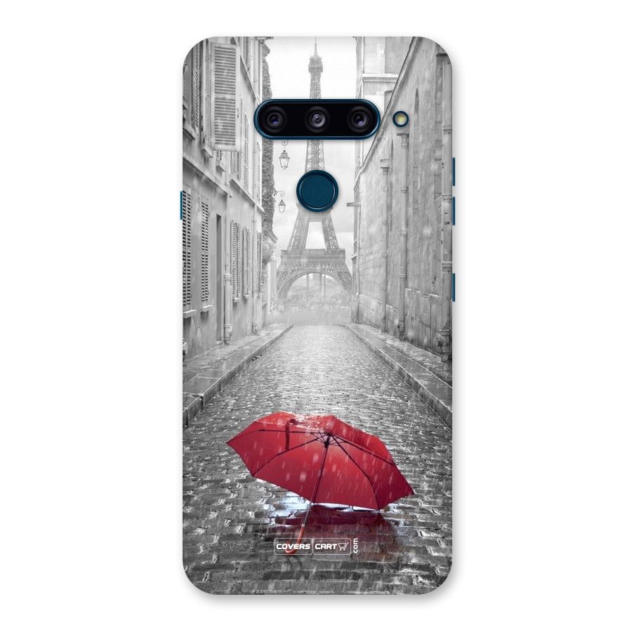 Umbrella Paris Back Case for LG  V40 ThinQ