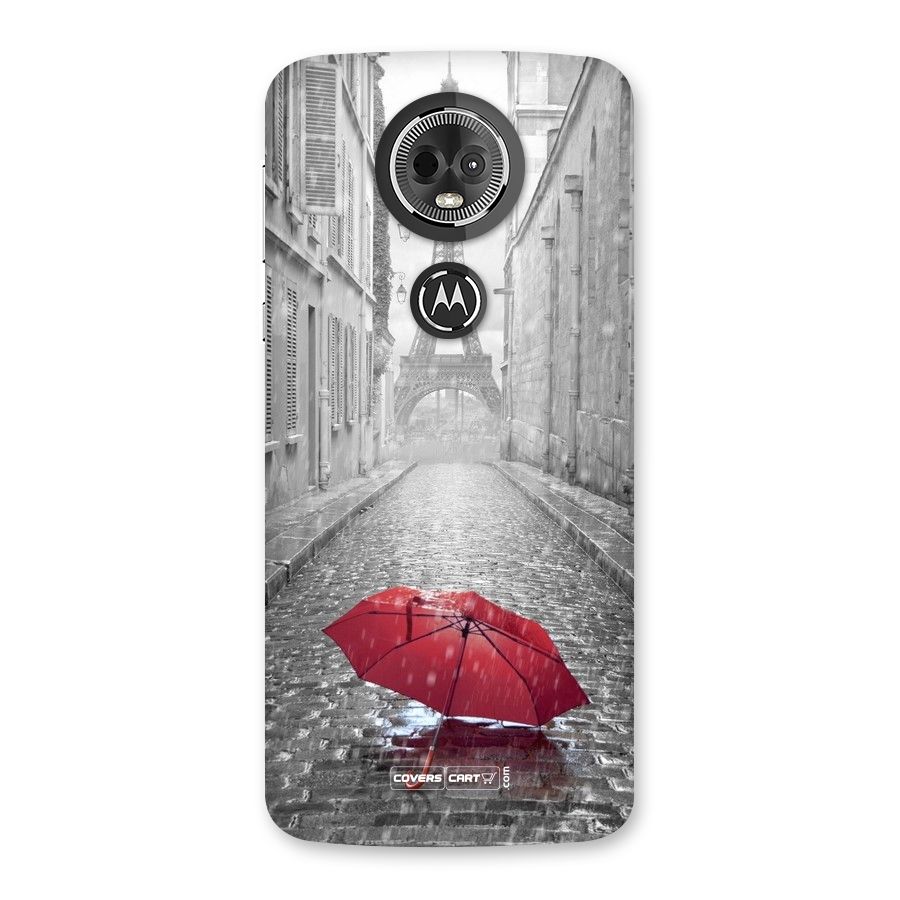 Umbrella Paris Back Case for Moto E5 Plus