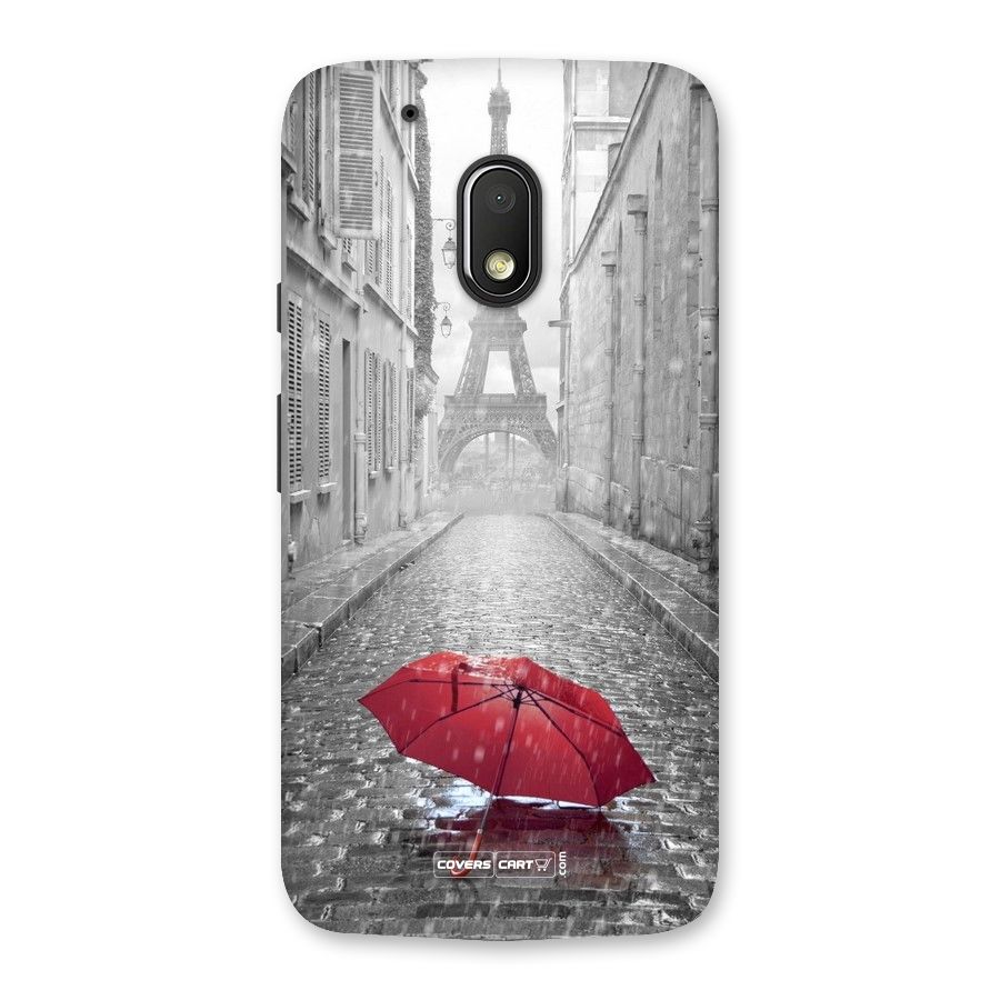 Umbrella Paris Back Case for Moto G4 Play