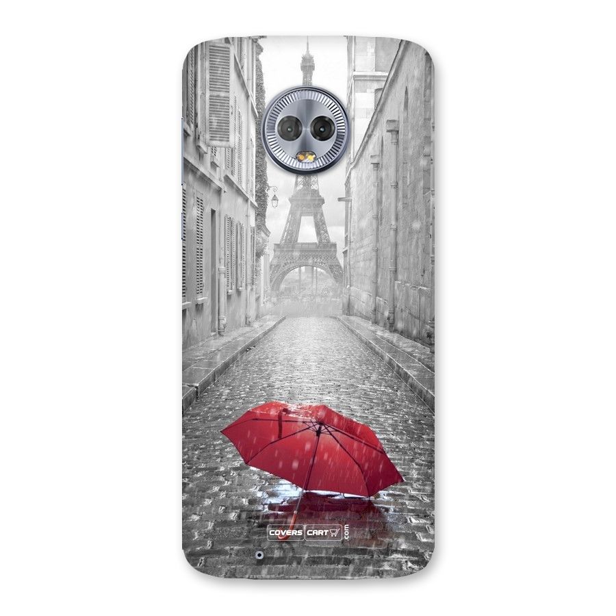 Umbrella Paris Back Case for Moto G6