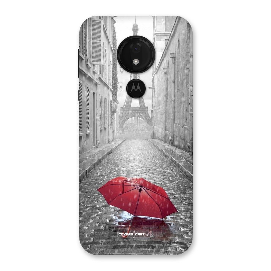 Umbrella Paris Back Case for Moto G7 Power