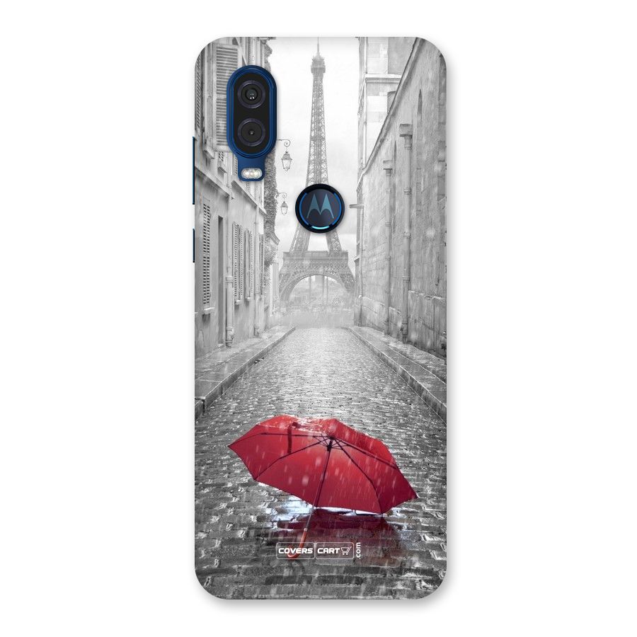 Umbrella Paris Back Case for Motorola One Vision
