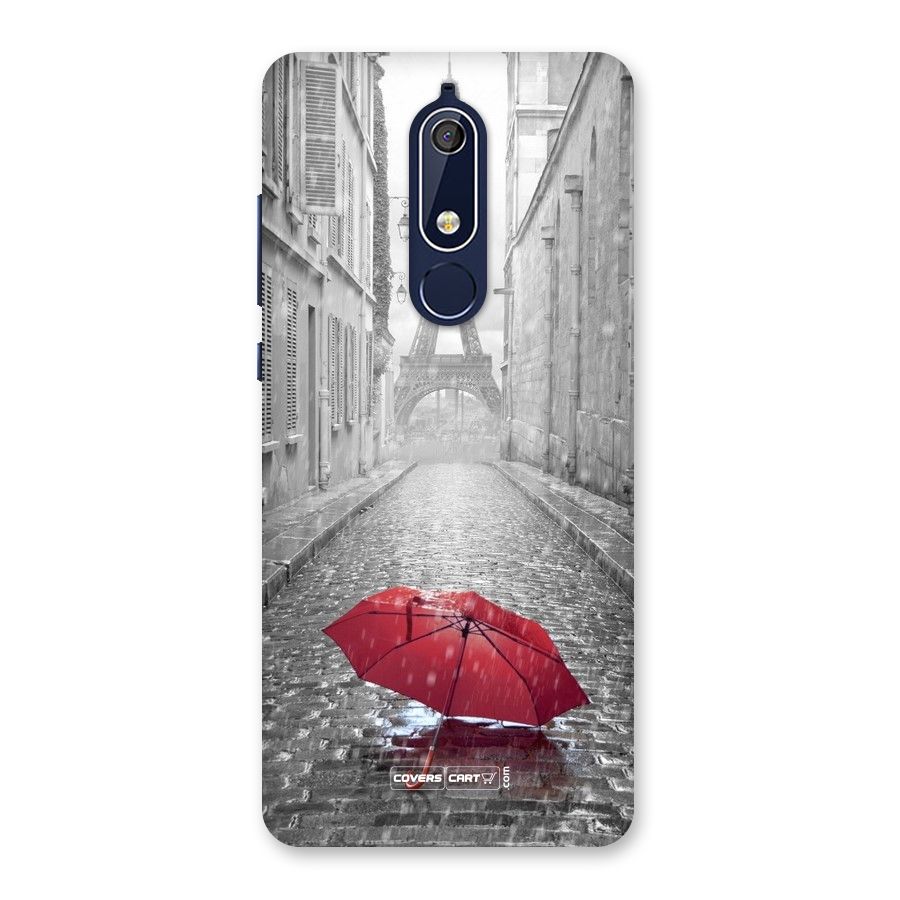Umbrella Paris Back Case for Nokia 5.1