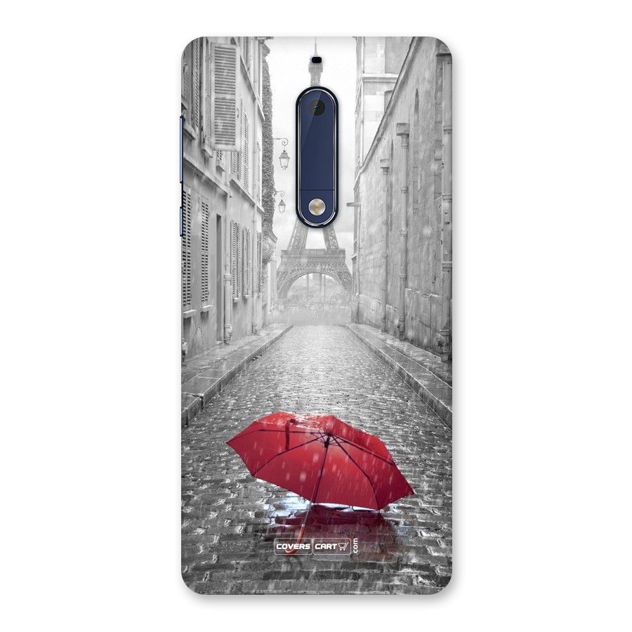 Umbrella Paris Back Case for Nokia 5
