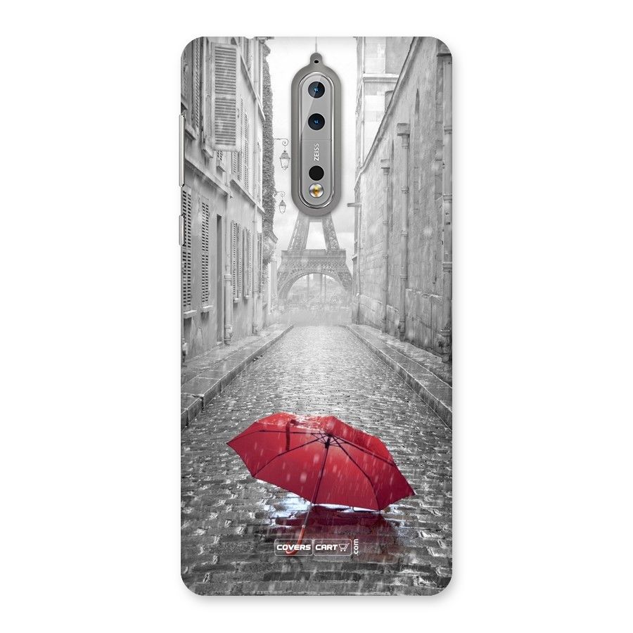 Umbrella Paris Back Case for Nokia 8