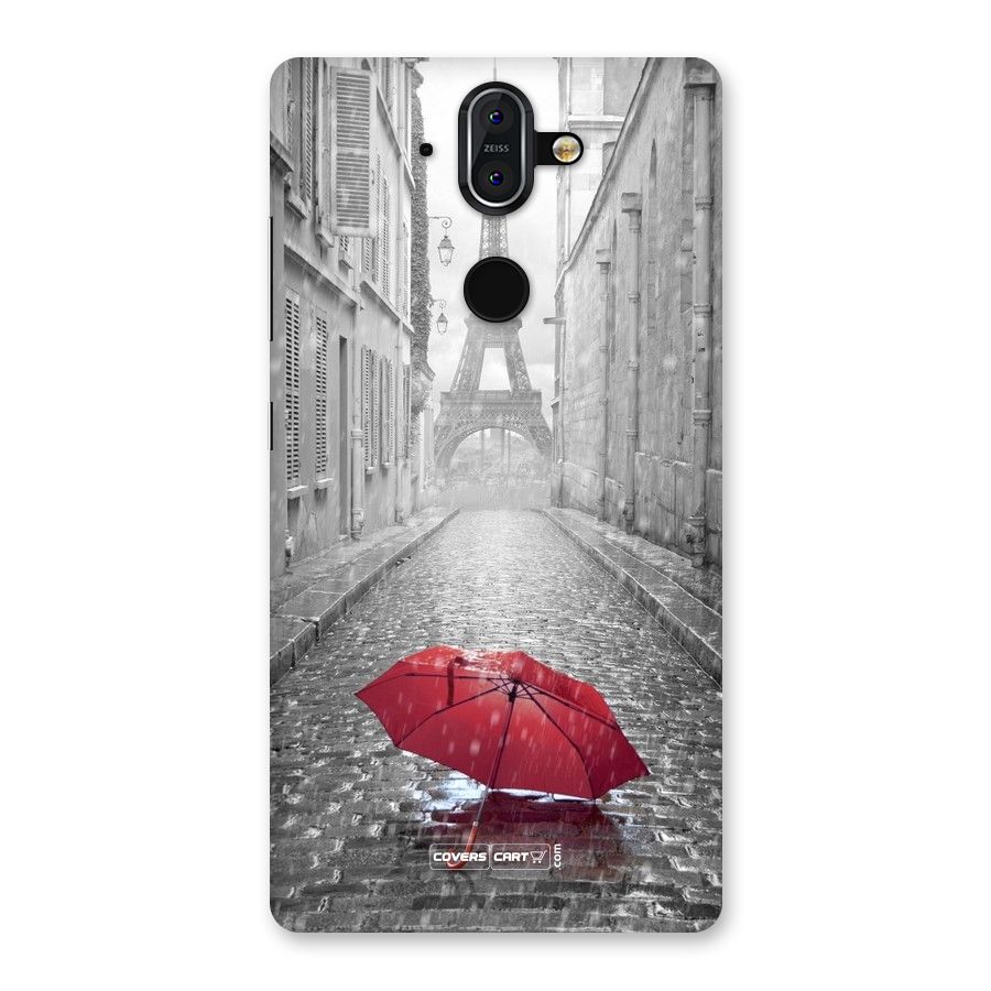 Umbrella Paris Back Case for Nokia 8 Sirocco
