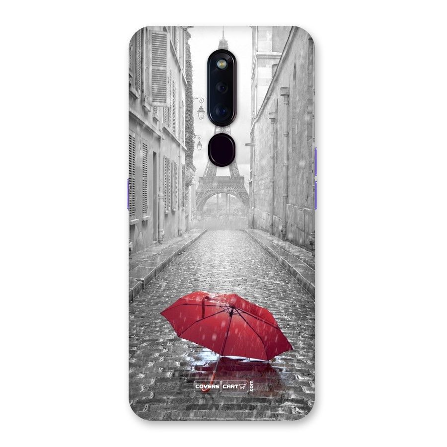 Umbrella Paris Back Case for Oppo F11 Pro