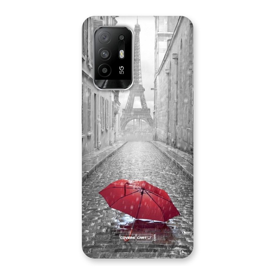 Umbrella Paris Back Case for Oppo F19 Pro Plus 5G