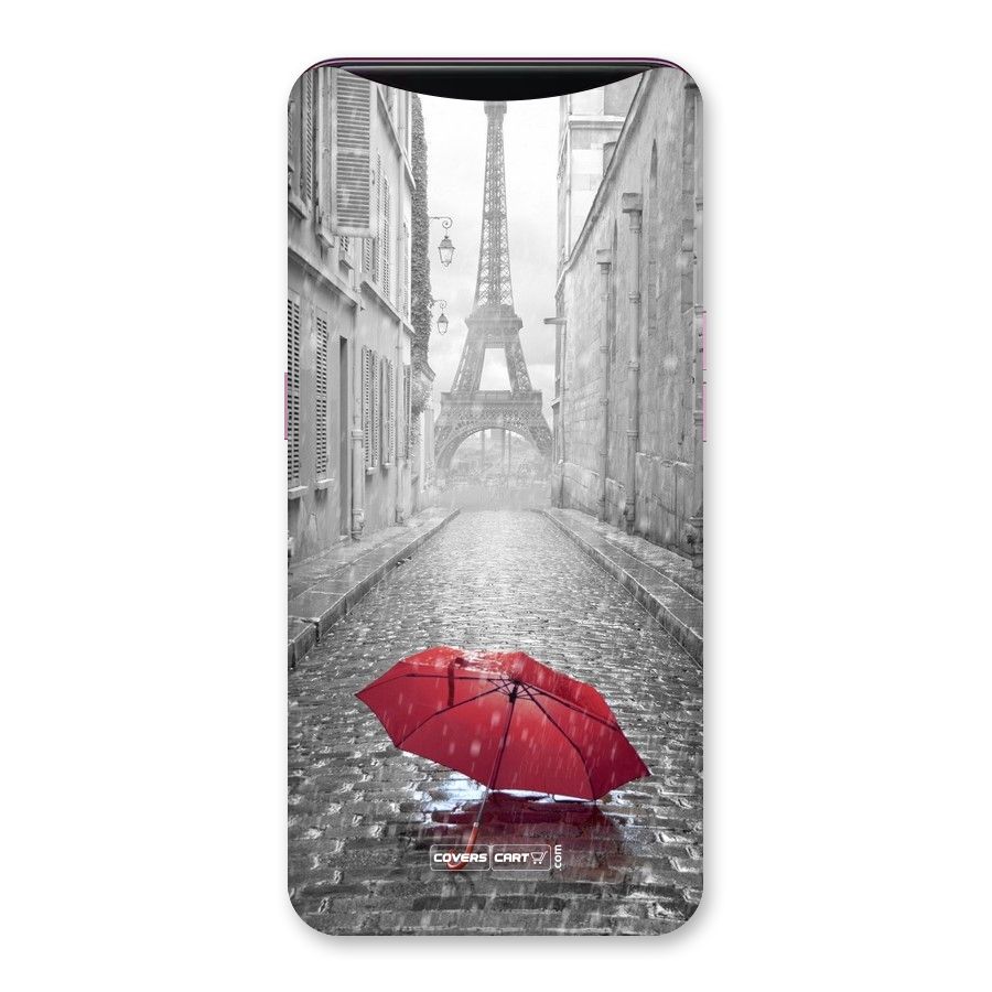 Umbrella Paris Back Case for Oppo Find X