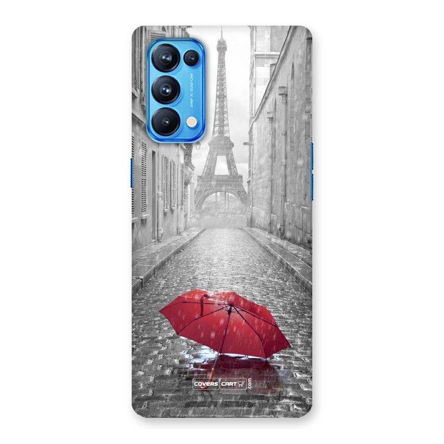Umbrella Paris Back Case for Oppo Reno5 Pro 5G