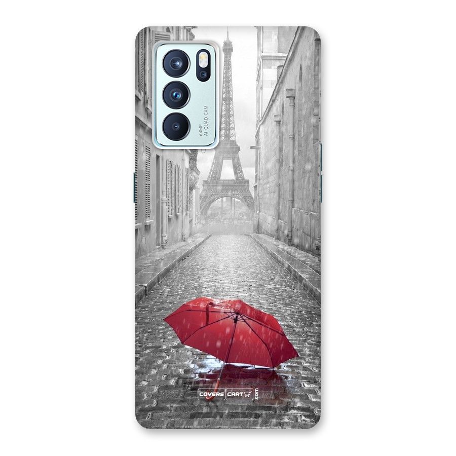 Umbrella Paris Back Case for Oppo Reno6 Pro 5G