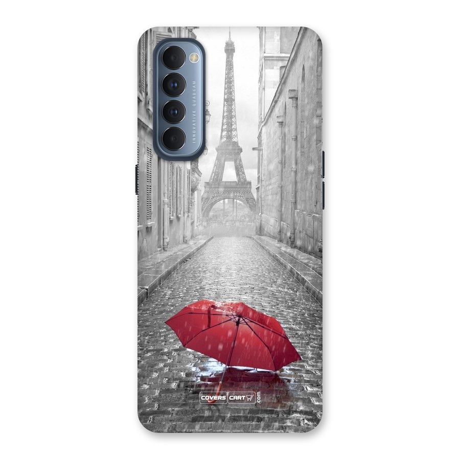 Umbrella Paris Back Case for Reno4 Pro