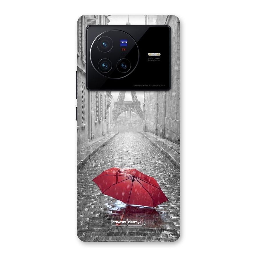 Umbrella Paris Back Case for Vivo X80