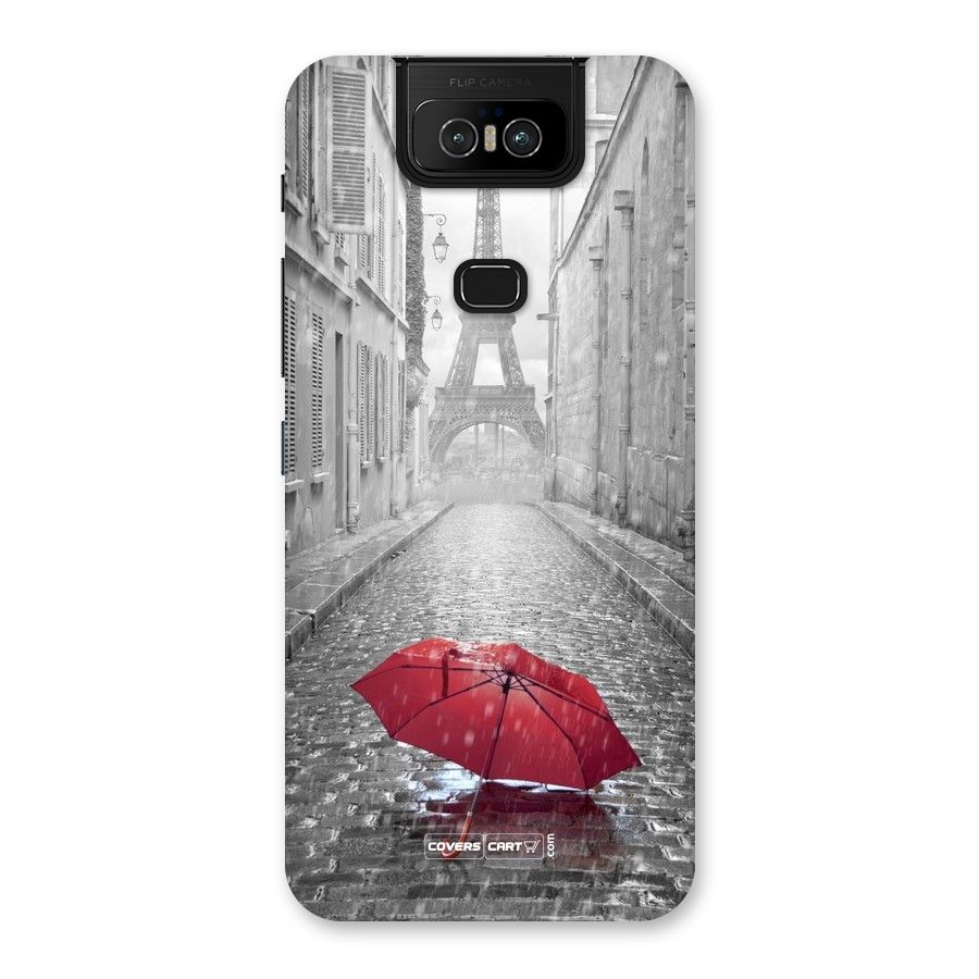 Umbrella Paris Back Case for Zenfone 6z