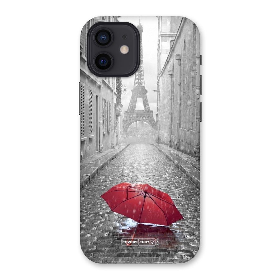 Umbrella Paris Back Case for iPhone 12