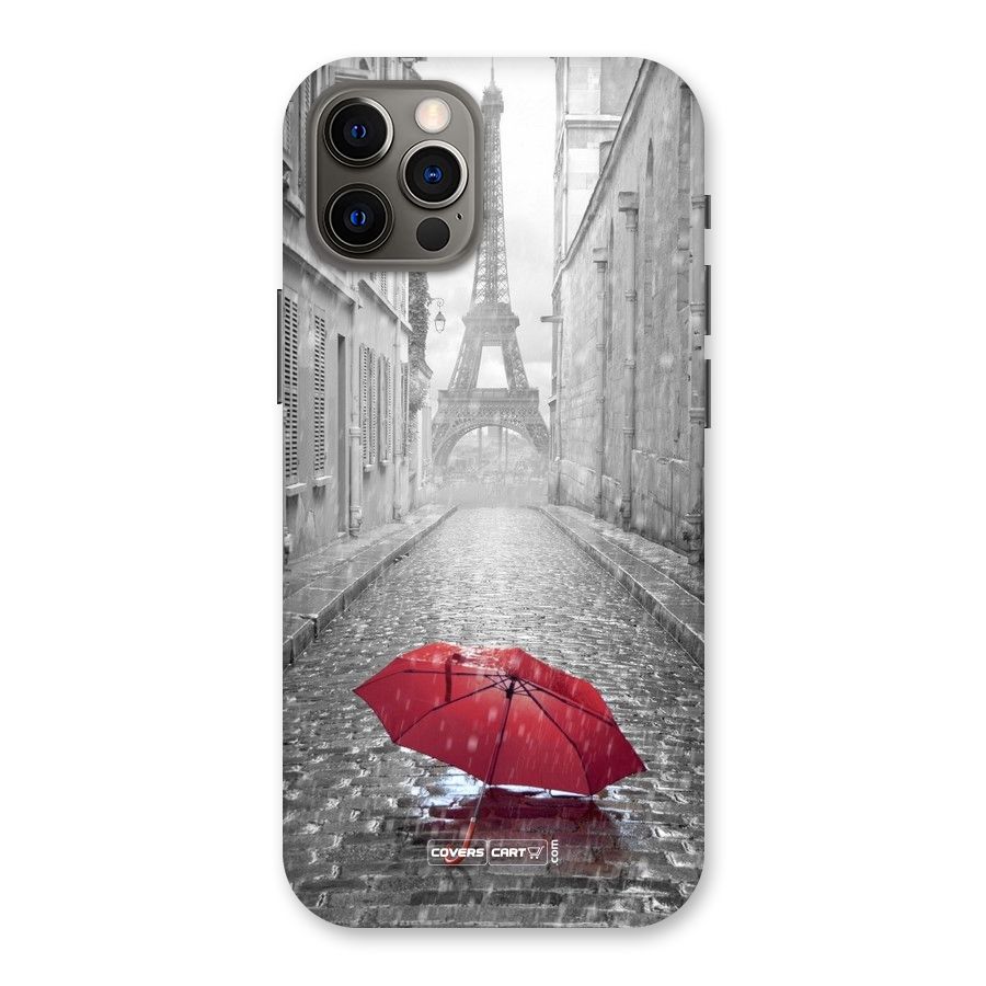 Umbrella Paris Back Case for iPhone 12 Pro