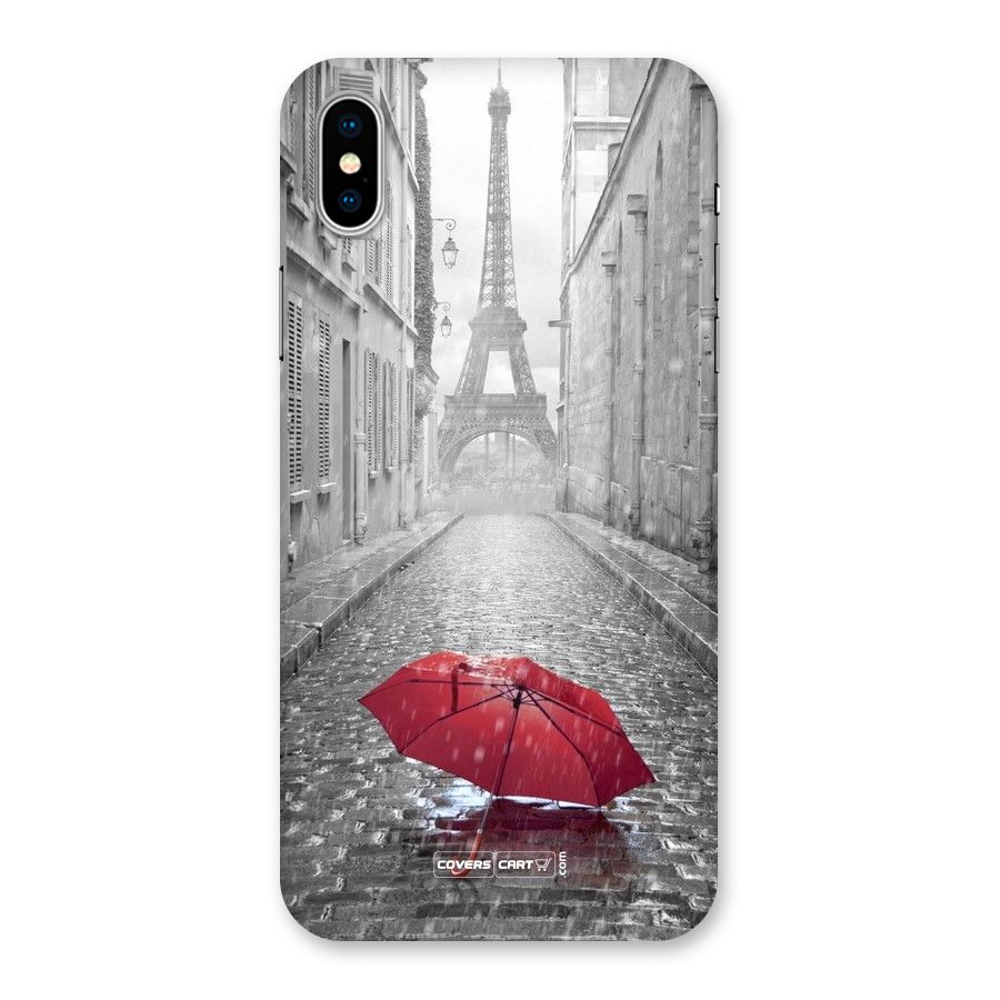 Umbrella Paris Back Case for iPhone XS