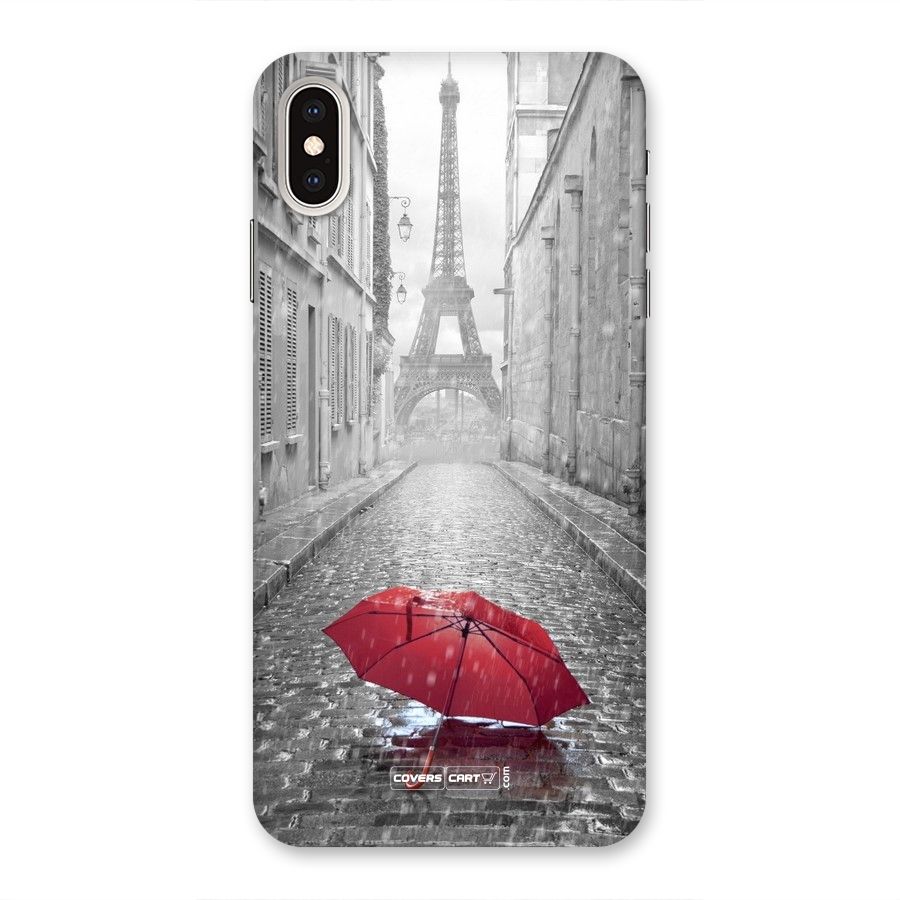 Umbrella Paris Back Case for iPhone XS Max