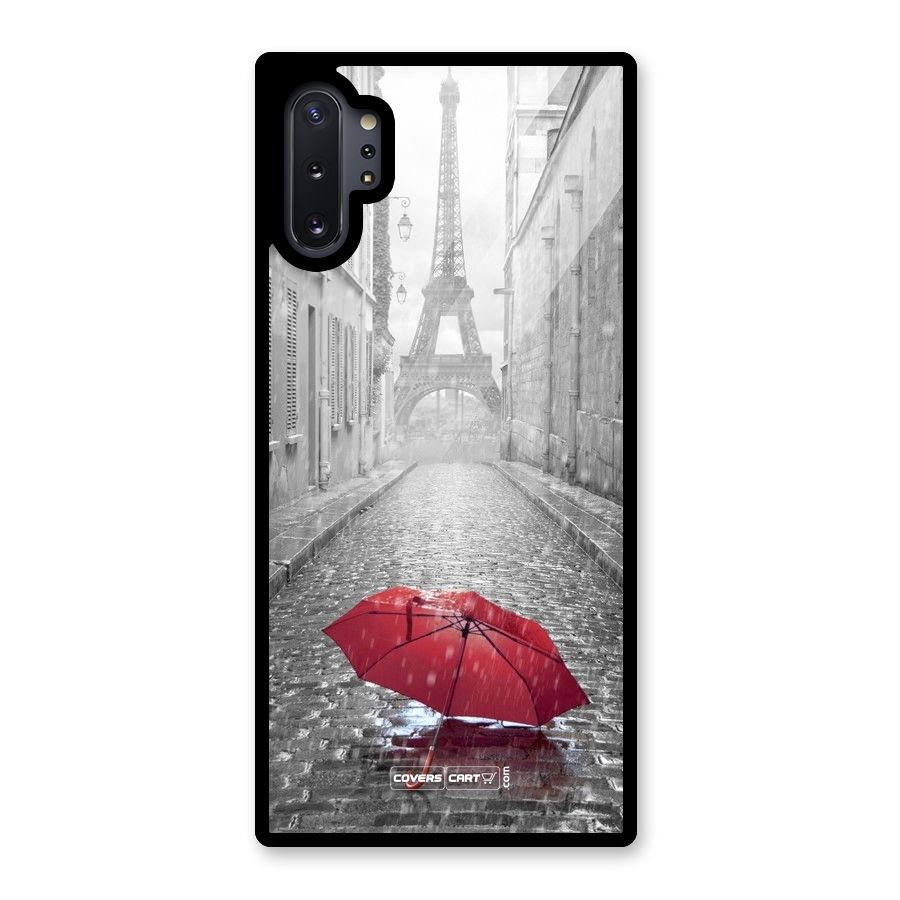 Umbrella Paris Glass Back Case for Galaxy Note 10 Plus