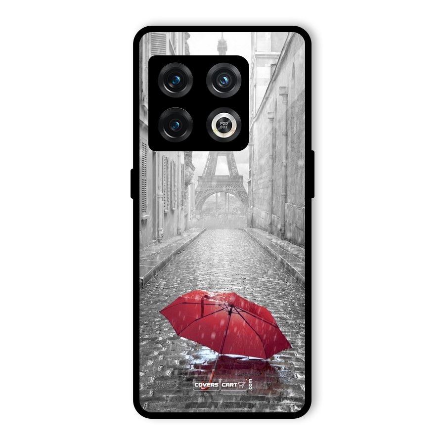Umbrella Paris Glass Back Case for OnePlus 10 Pro 5G