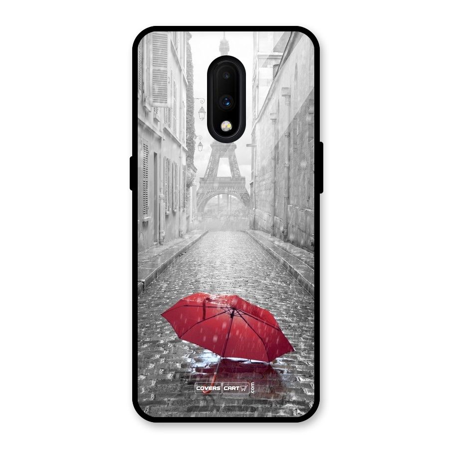 Umbrella Paris Glass Back Case for OnePlus 7