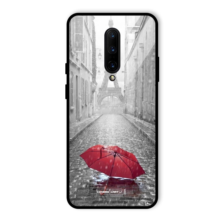 Umbrella Paris Glass Back Case for OnePlus 7 Pro