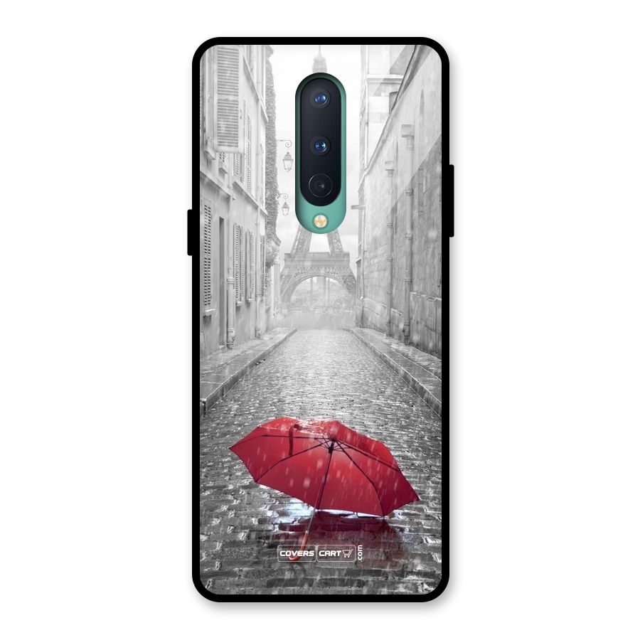 Umbrella Paris Glass Back Case for OnePlus 8