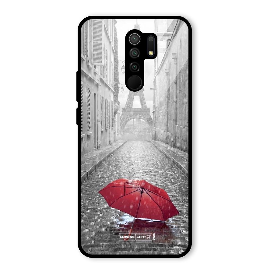 Umbrella Paris Glass Back Case for Poco M2