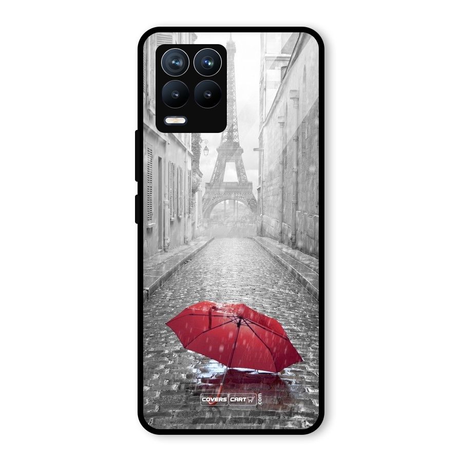 Umbrella Paris Glass Back Case for Realme 8
