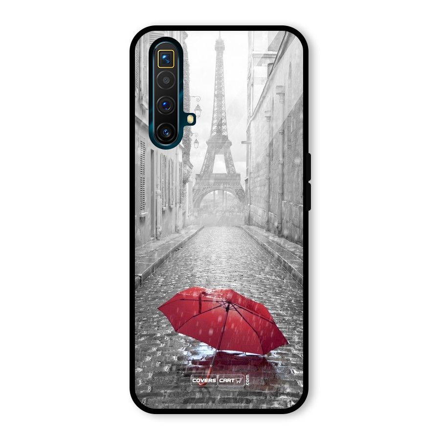 Umbrella Paris Glass Back Case for Realme X3