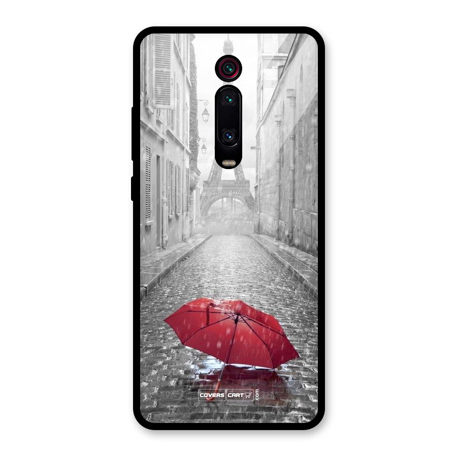Umbrella Paris Glass Back Case for Redmi K20