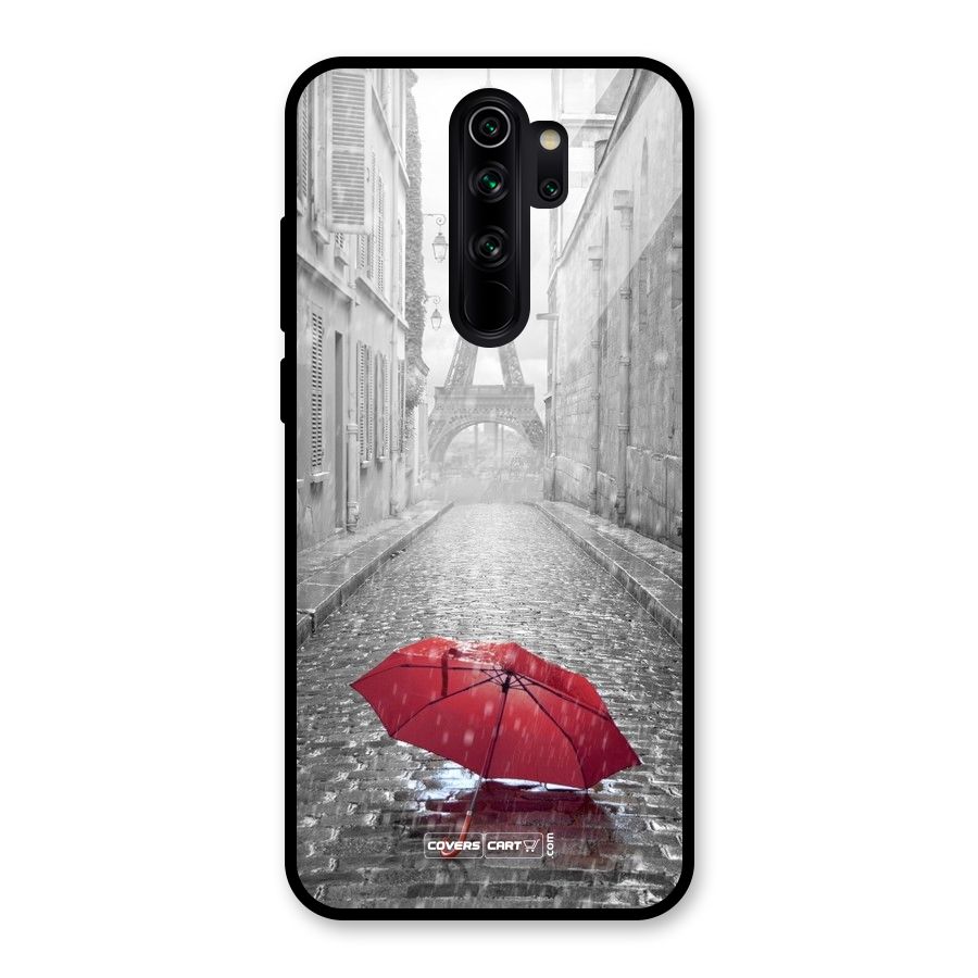 Umbrella Paris Glass Back Case for Redmi Note 8 Pro