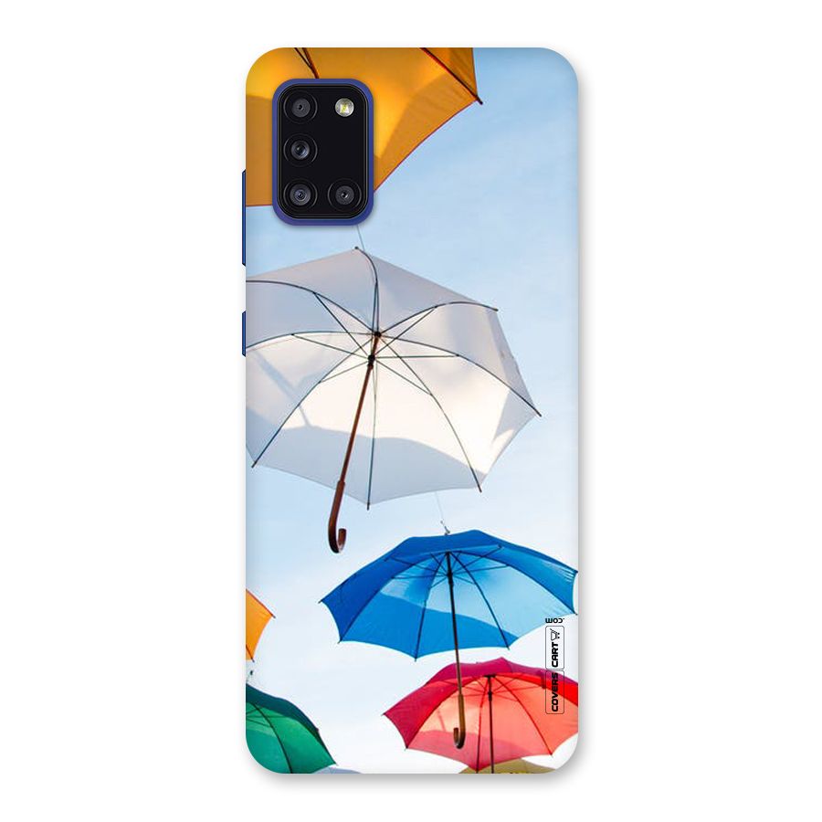 Umbrella Sky Back Case for Galaxy A31