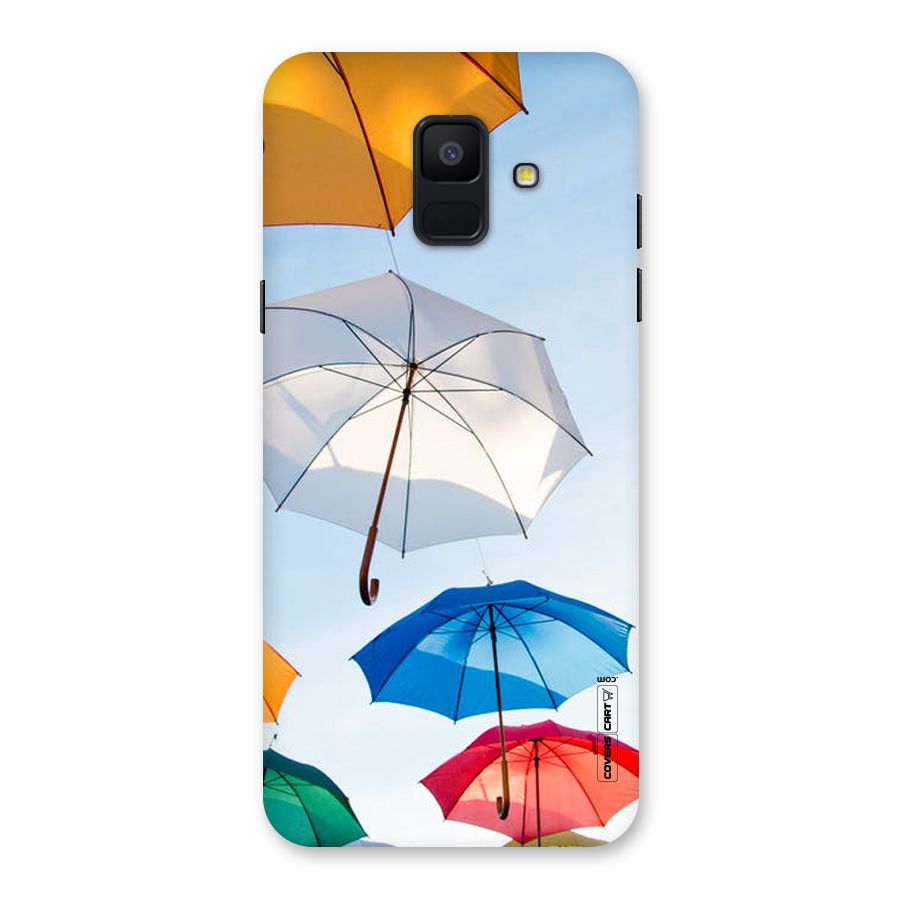 Umbrella Sky Back Case for Galaxy A6 (2018)