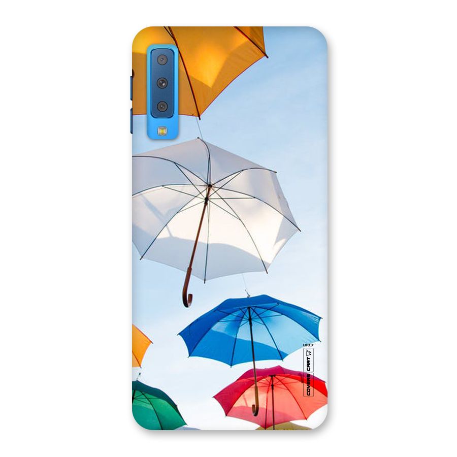 Umbrella Sky Back Case for Galaxy A7 (2018)