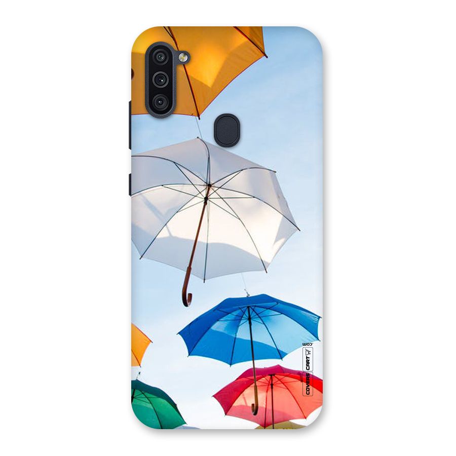 Umbrella Sky Back Case for Galaxy M11